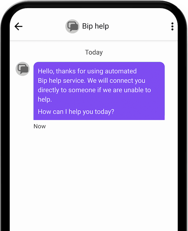 laisse un message après le bip